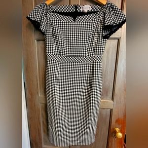 Gingham Nanette Lepore Midi Dress 4